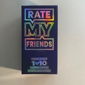 Rate My Friends Card Game